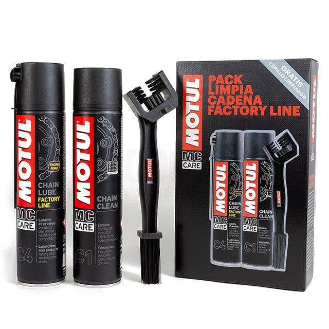 Motul MC Care Limpador + lubrificante Factory Line