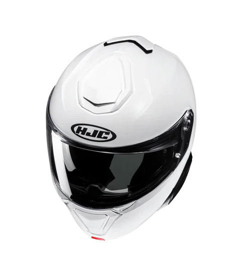 Capacete modular HJC i91 blanco perla