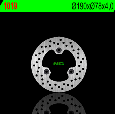 DISCO DE TRAVÃO TRÁS NG BRAKES SUZUKI LTR 450