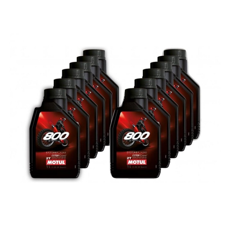 PACK ÓLEO DE MISTURA MOTUL 800 1L X 12