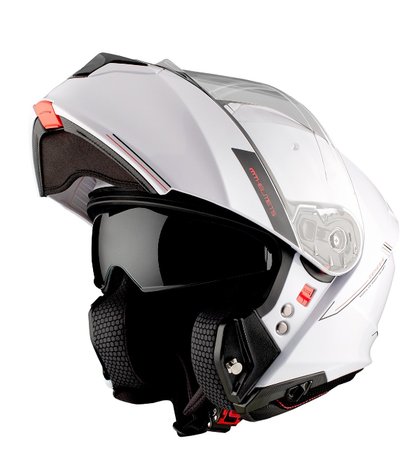 Capacete modular MT Helmets Genesis SV Solid NEGRO