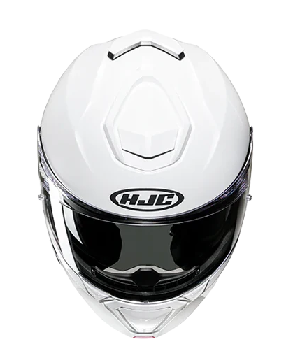 Capacete modular HJC i91 blanco perla