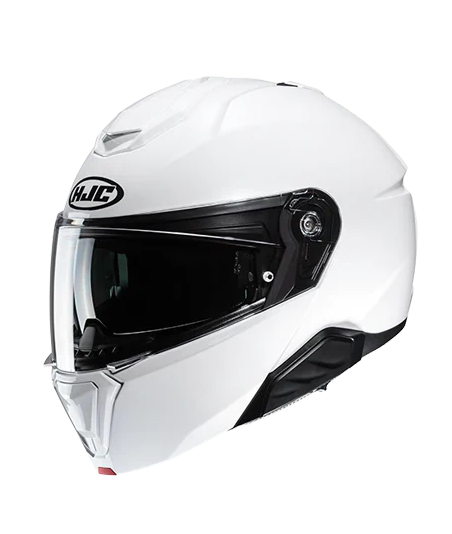 Capacete modular HJC i91 blanco perla