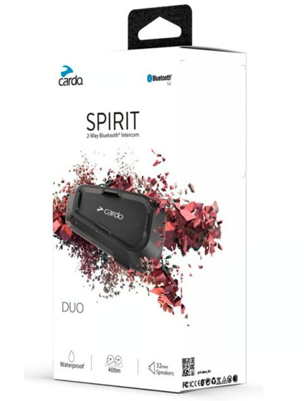 Intercomunicador Cardo Spirit Duo Bluetooth 5.2