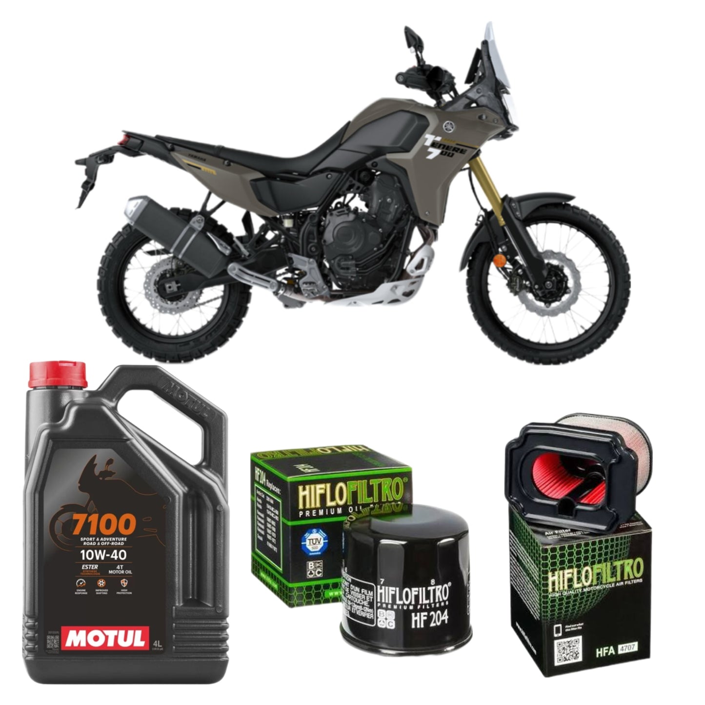 Kit mudança de óleo Tenere 700