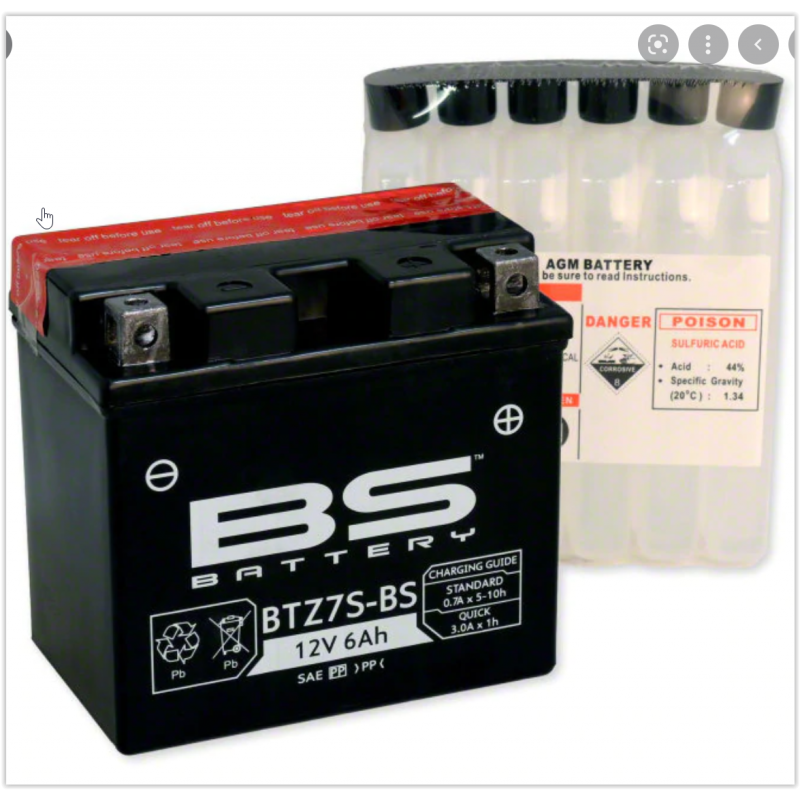BATERIA BS BTZ7S-BS