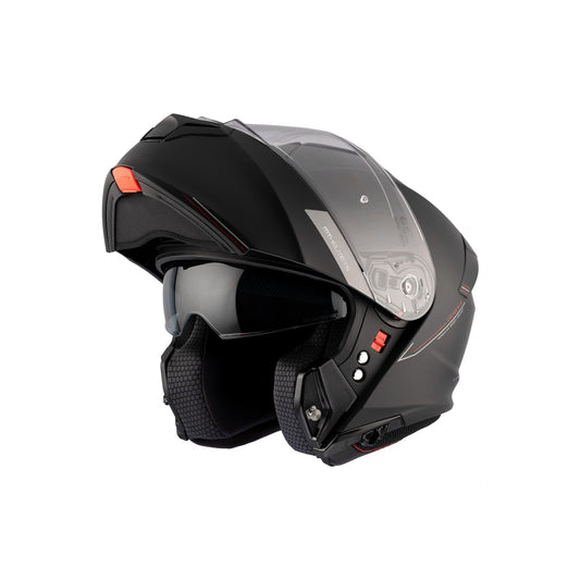 Capacete modular MT Helmets Genesis SV Solid NEGRO