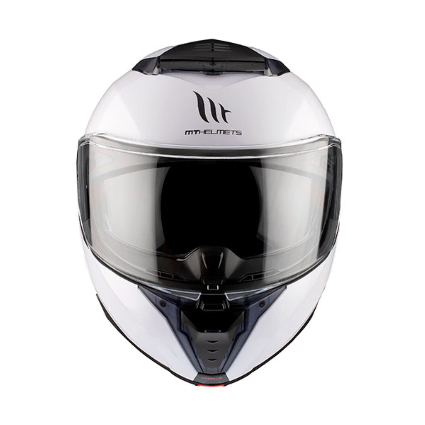 Capacete modular sólido MT Helmets Atom 2 SV - preto mate