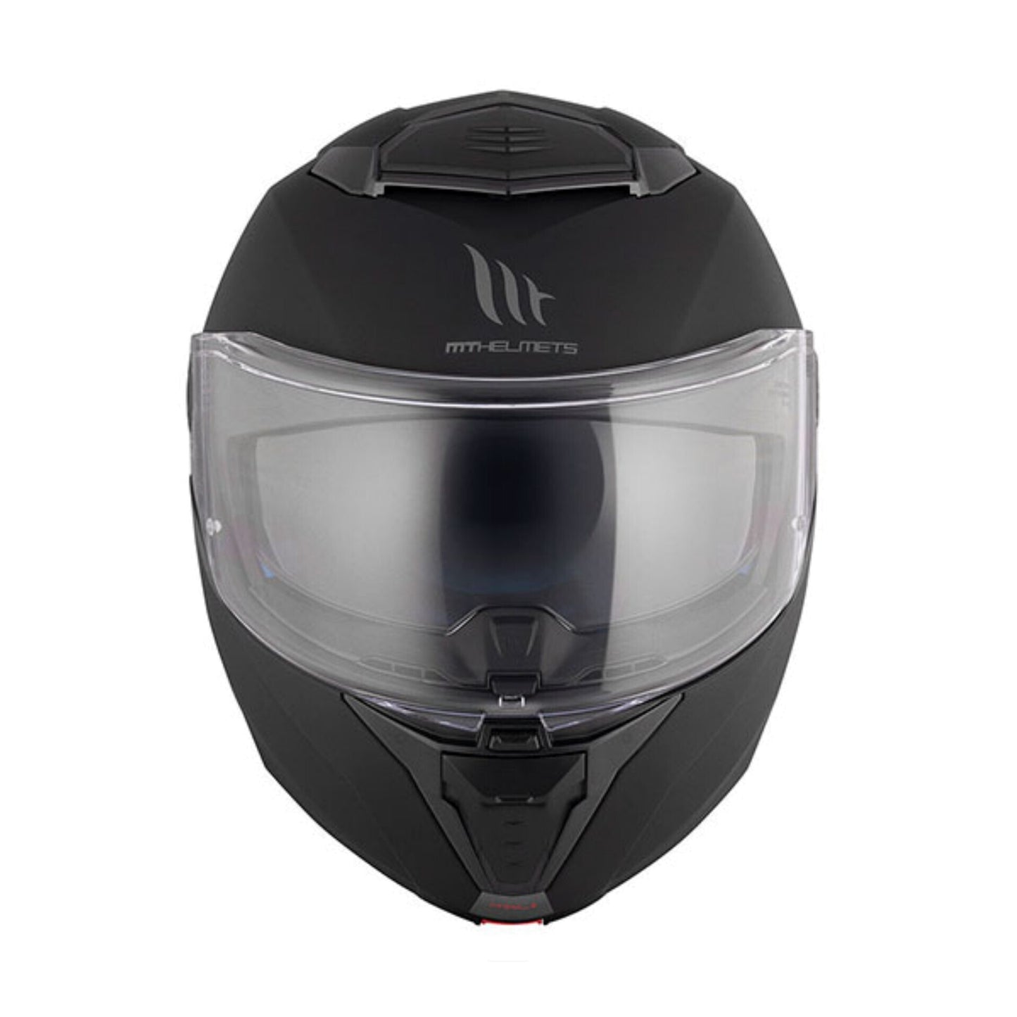 Capacete modular sólido MT Helmets Atom 2 SV - preto mate