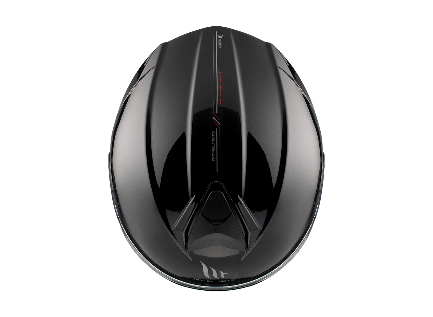 MT Helmets Capacete modular Genesis SV Solid - preto brilhante