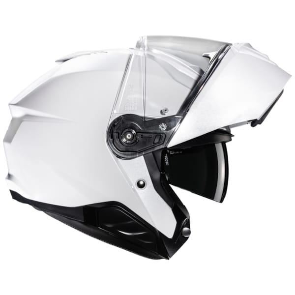 Capacete modular HJC i91 blanco perla